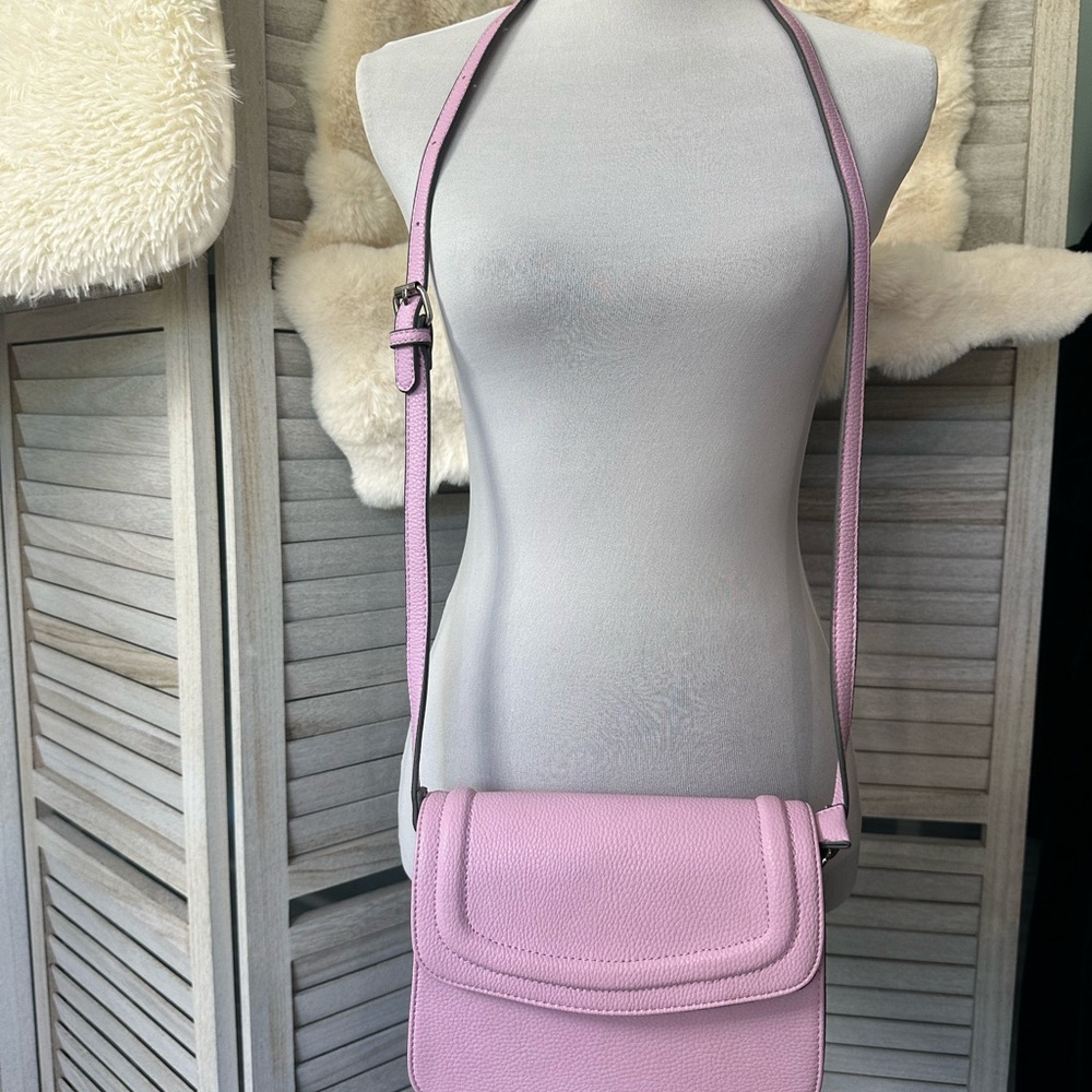 Unique Pastel Lilac Crossbody Bag - Picture 6 of 15